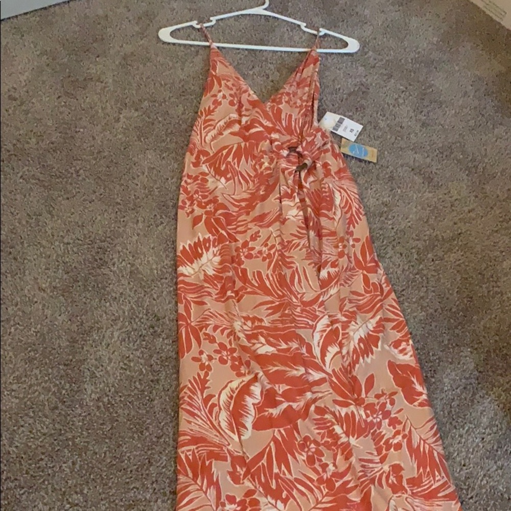 Woven Dress in Blush